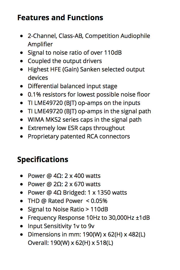 [NIRV]ザプコ　Z-400.2 AP Class AB アンプ×1機 Zapco Z-400.2 AP Amplifier